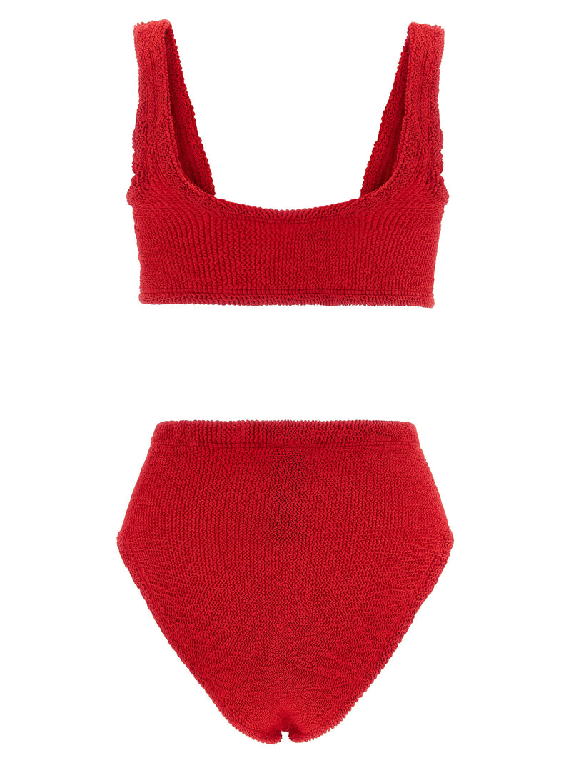 Red Polyamide Bikini