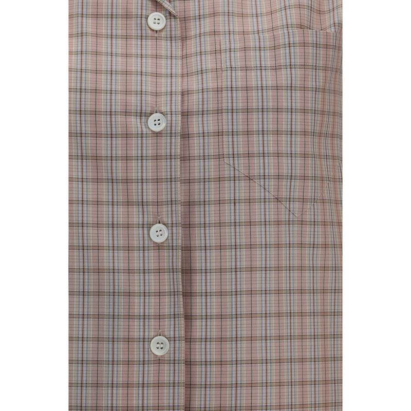 Multicolor Cotton Shortsleeve Shirt