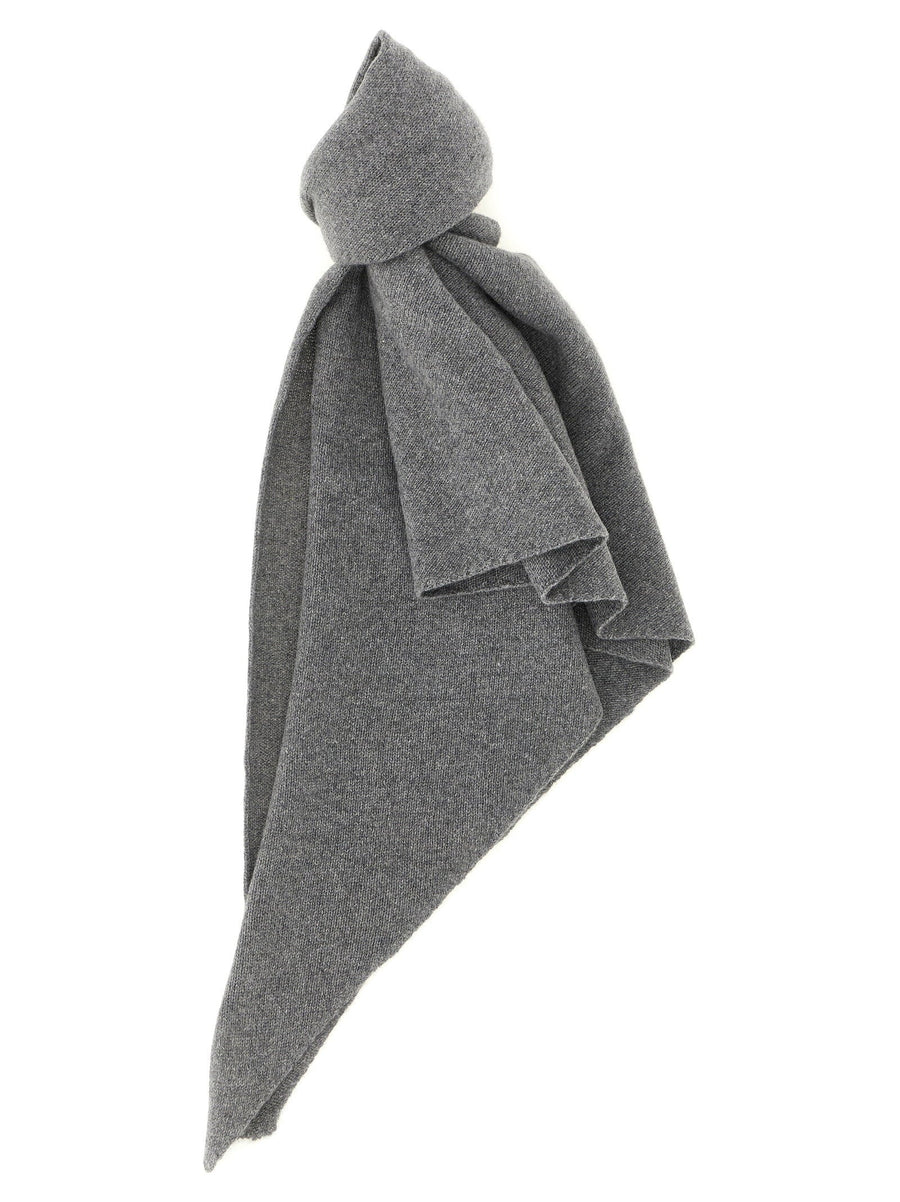 Nude Pure Cashmere Scarf — Gray Scarfs