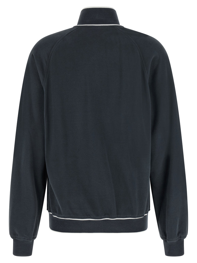 Blue Cotton Sweatshirt