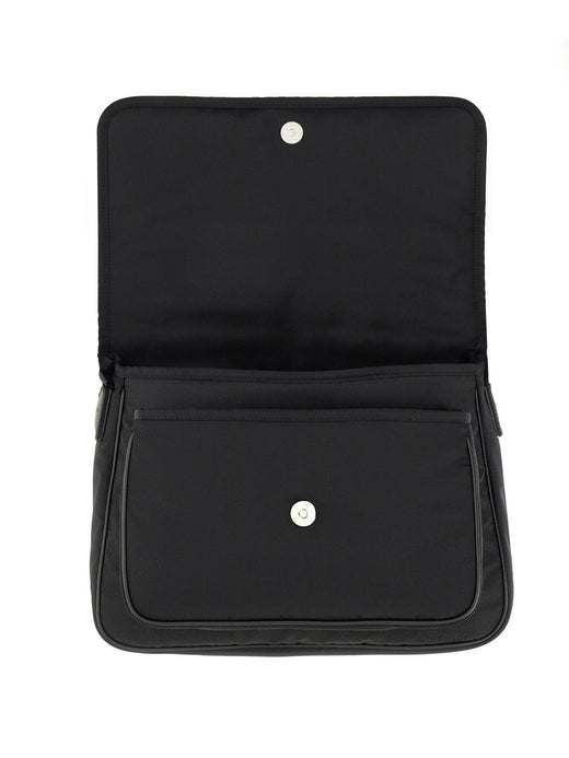 Saint Laurent Shoulder Bag — Black Polyamide