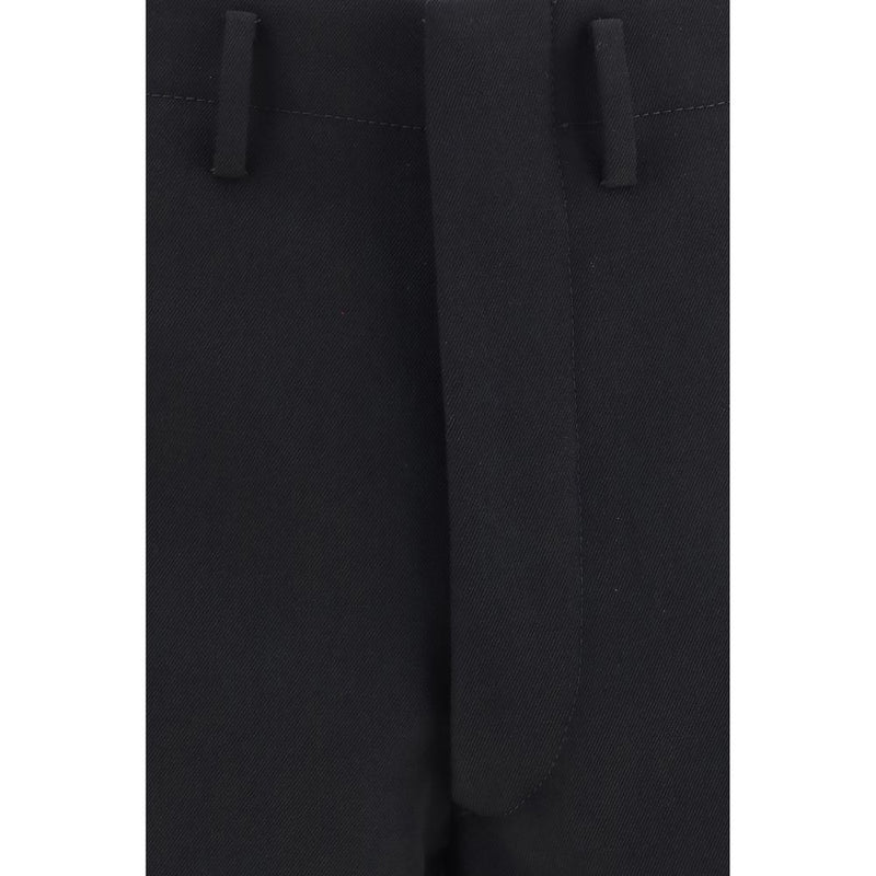 Black Wool Oves Aries Dress Pants