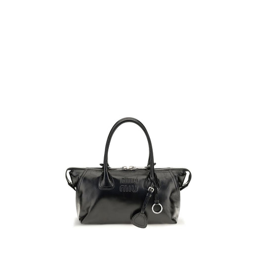 Black Calf Leather Bos Taurus Handbag