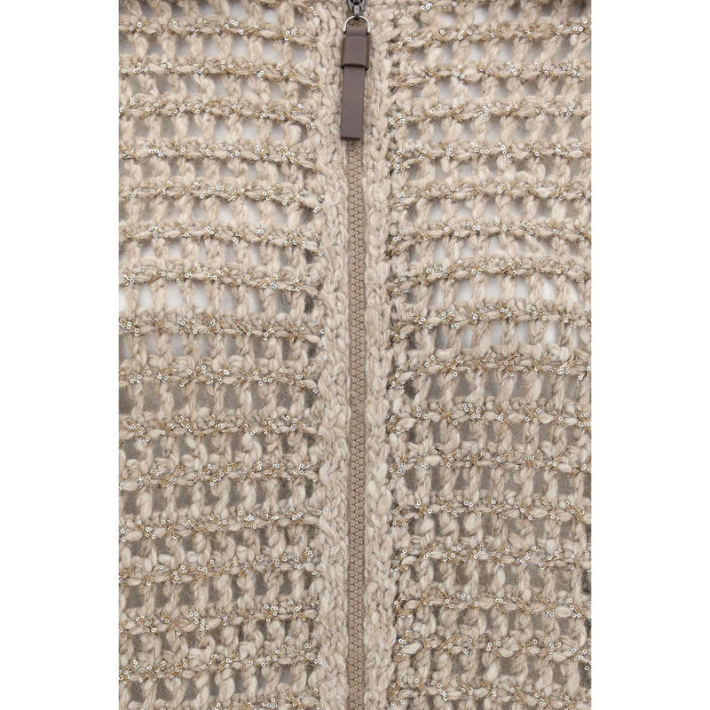 Gray Wool Oves Aries Cardigan