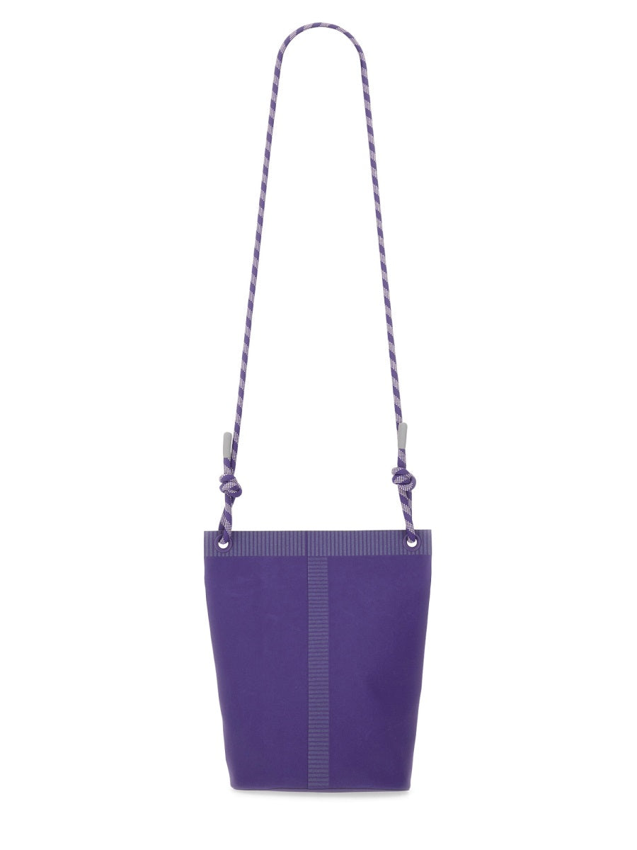 Moncler Amoeba Clutch — Purple Polyamide/nylon