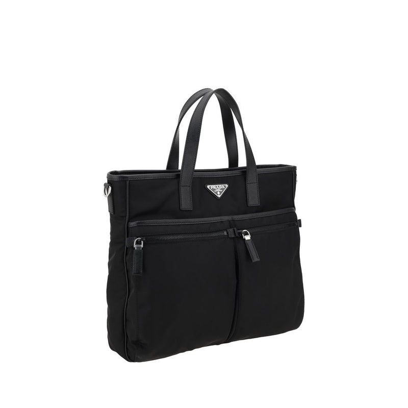 Black Nylon Shoulder Bag