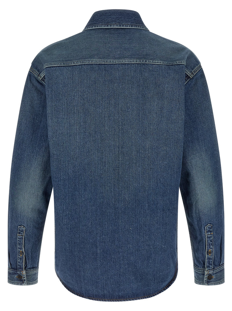 Blue Cotton Blouse