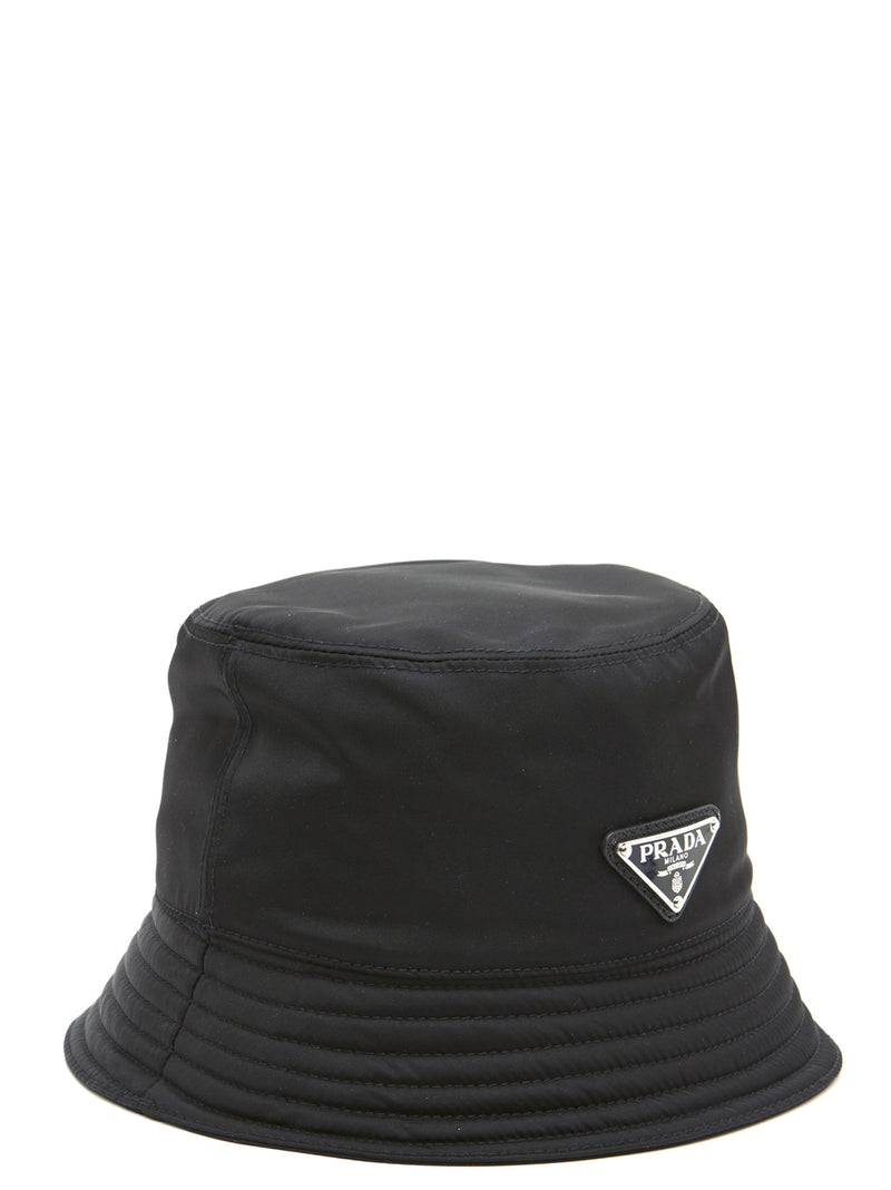 Black Nylon Bucket Hat