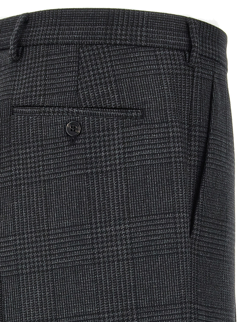 Gray Virgin Wool Dress Pants
