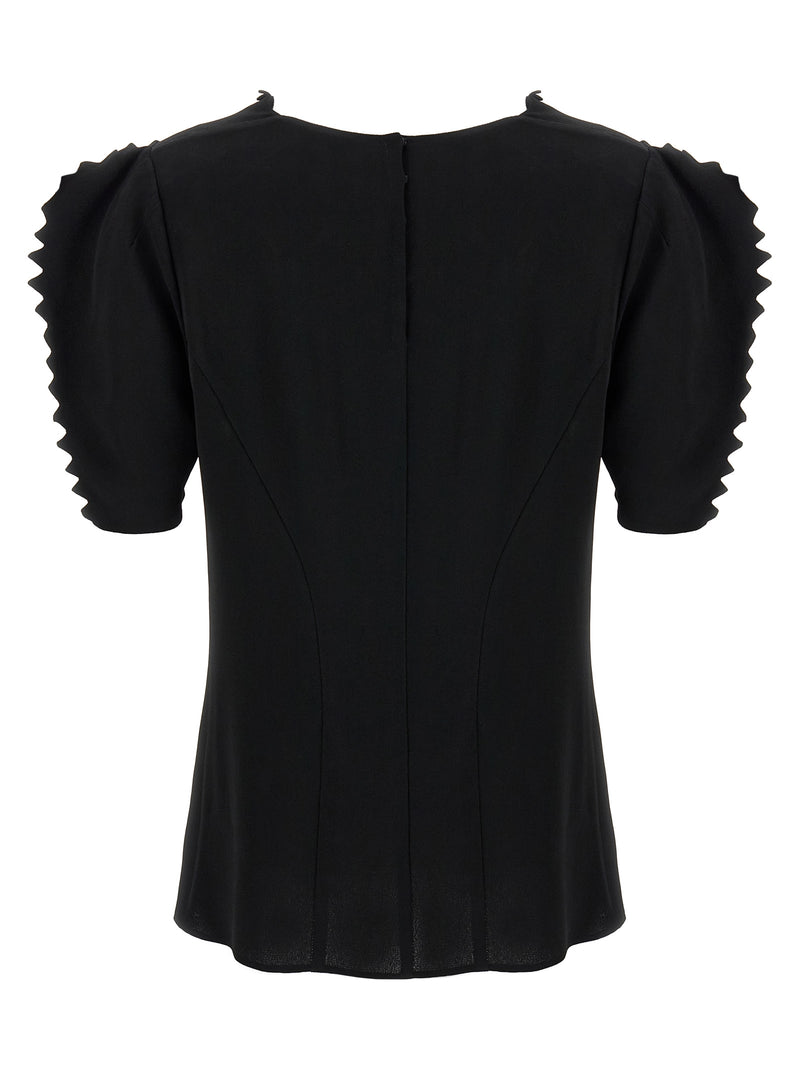 Black Viscose Tank Tops