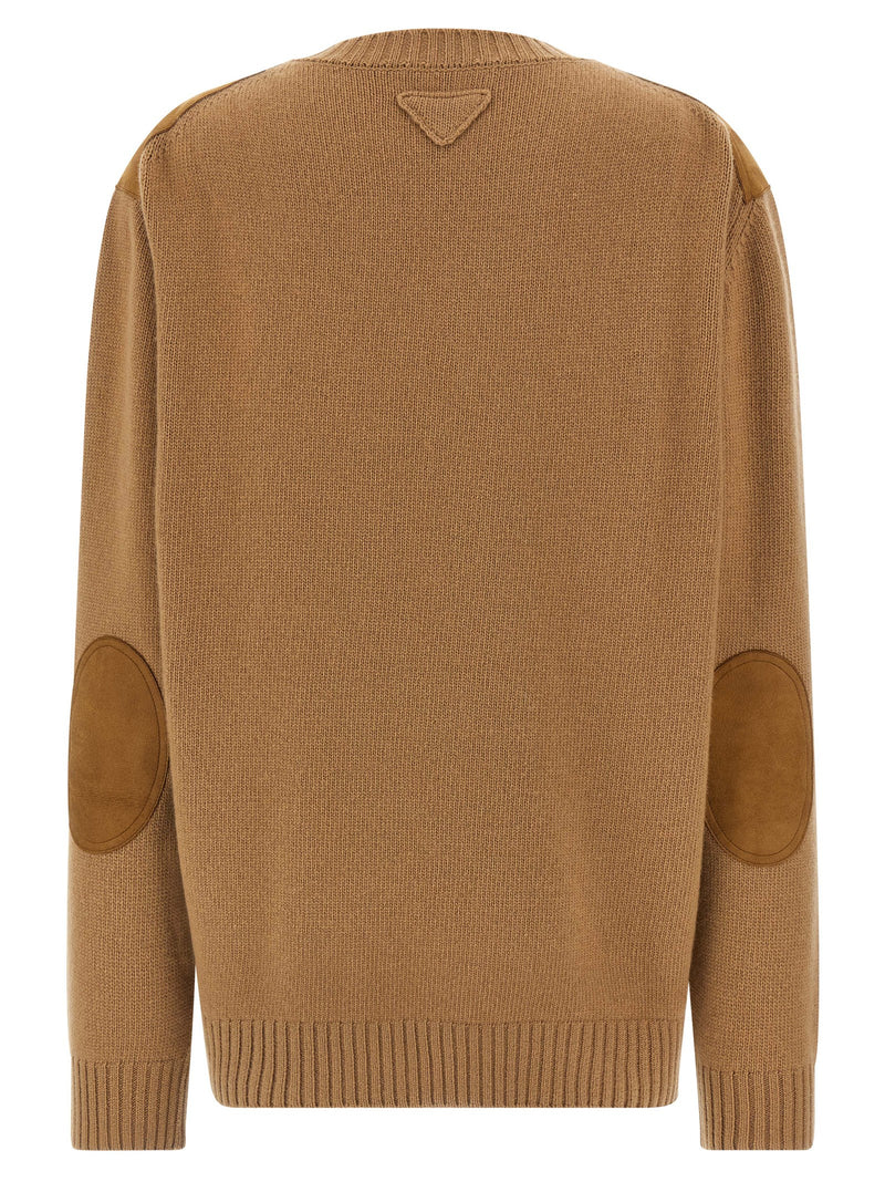 Brown Virgin Wool Cardigan