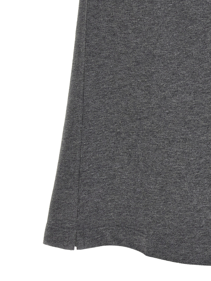 Gray Cotton T-Shirt