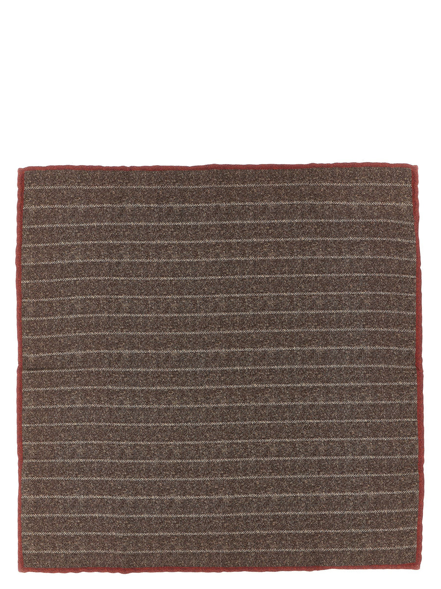 Brown Silk Scarf