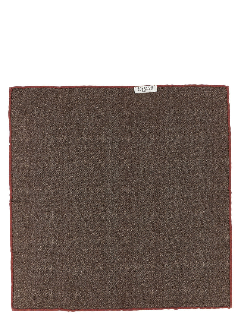 Brown Silk Scarf
