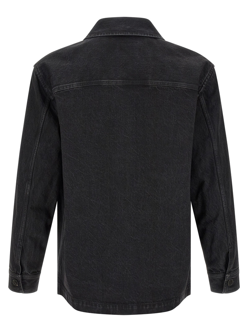 Black Cotton Blouse