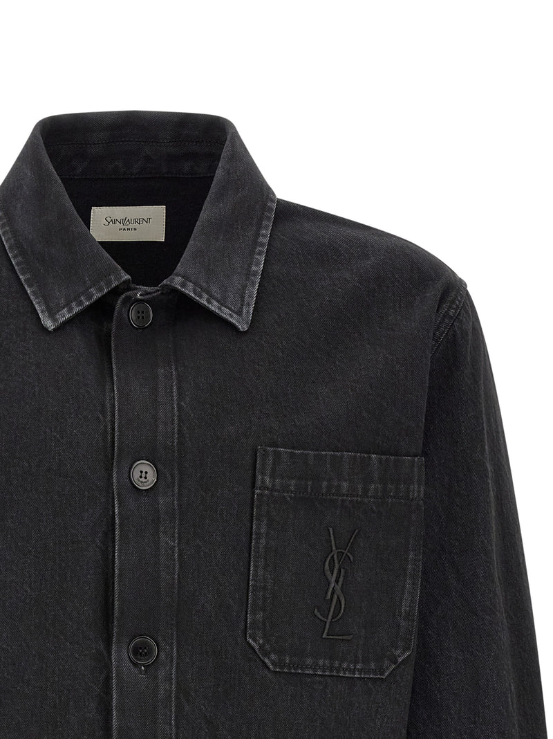 Black Cotton Blouse