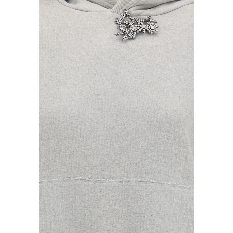 Gray Cotton Sweatshirt