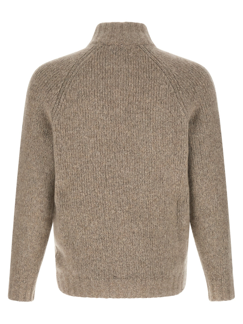 Beige Cashmere Cardigan