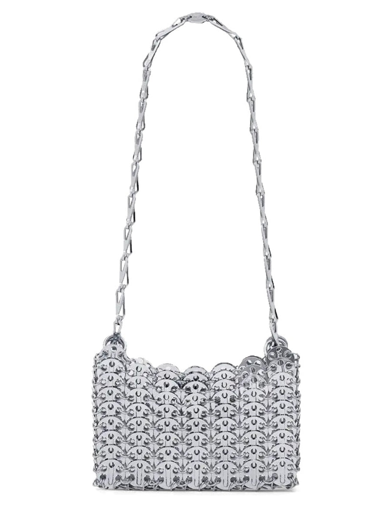 Rabanne Shoulder Bag — Silver