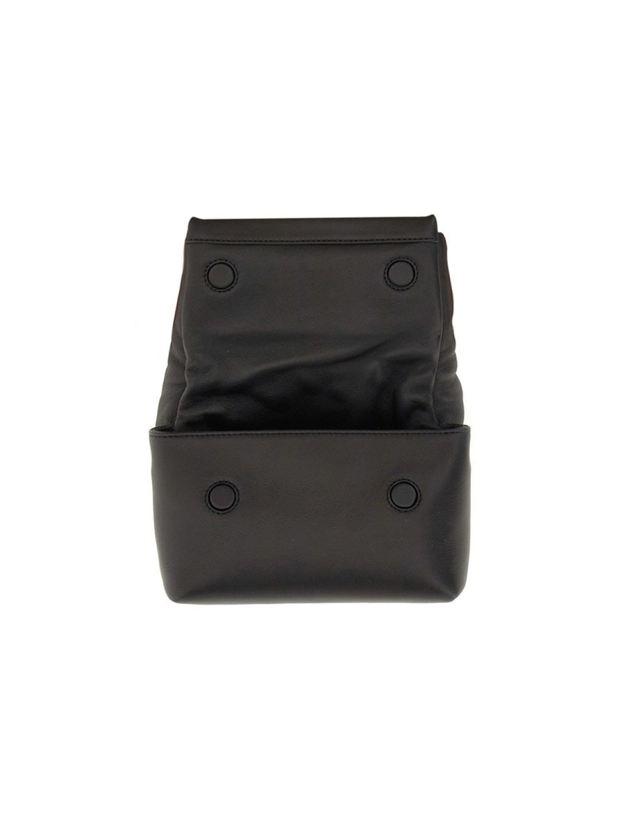 Jw Anderson Twister Shoulder Bag — Black