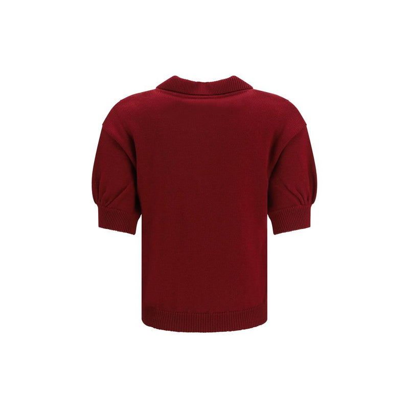 Bordeaux Wool Oves Aries Shortsleeve Shirt