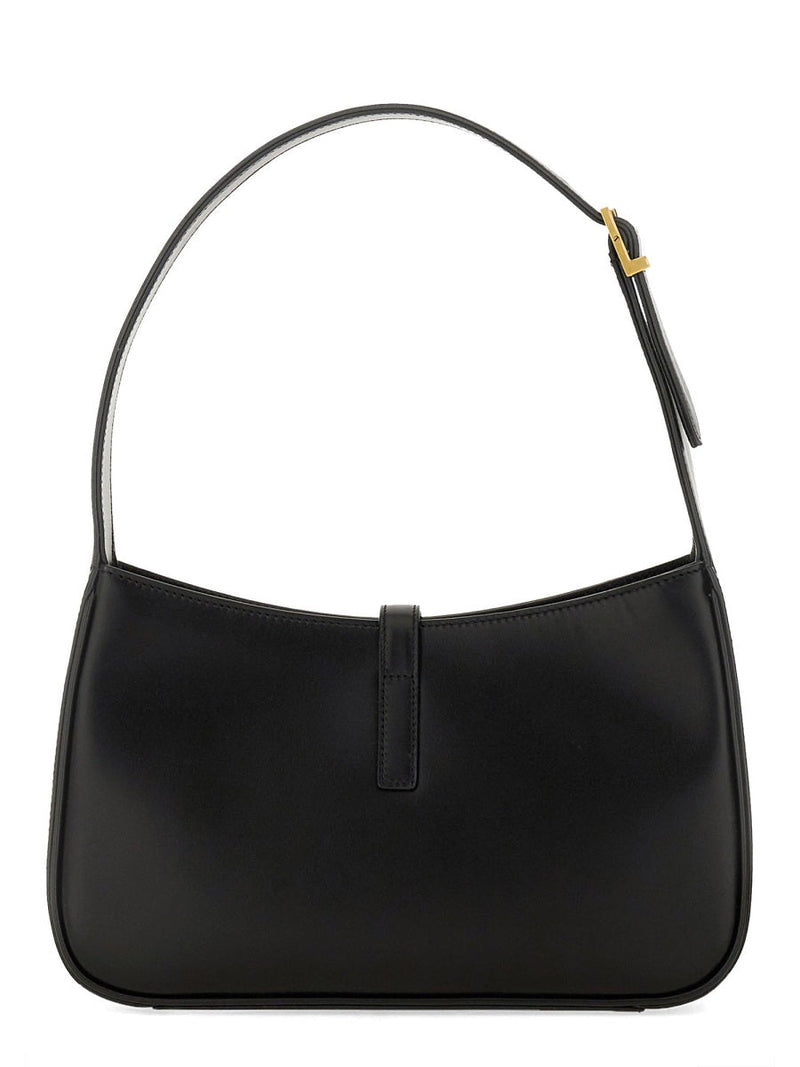Saint Laurent Hobo Bag — Black Calf Skin