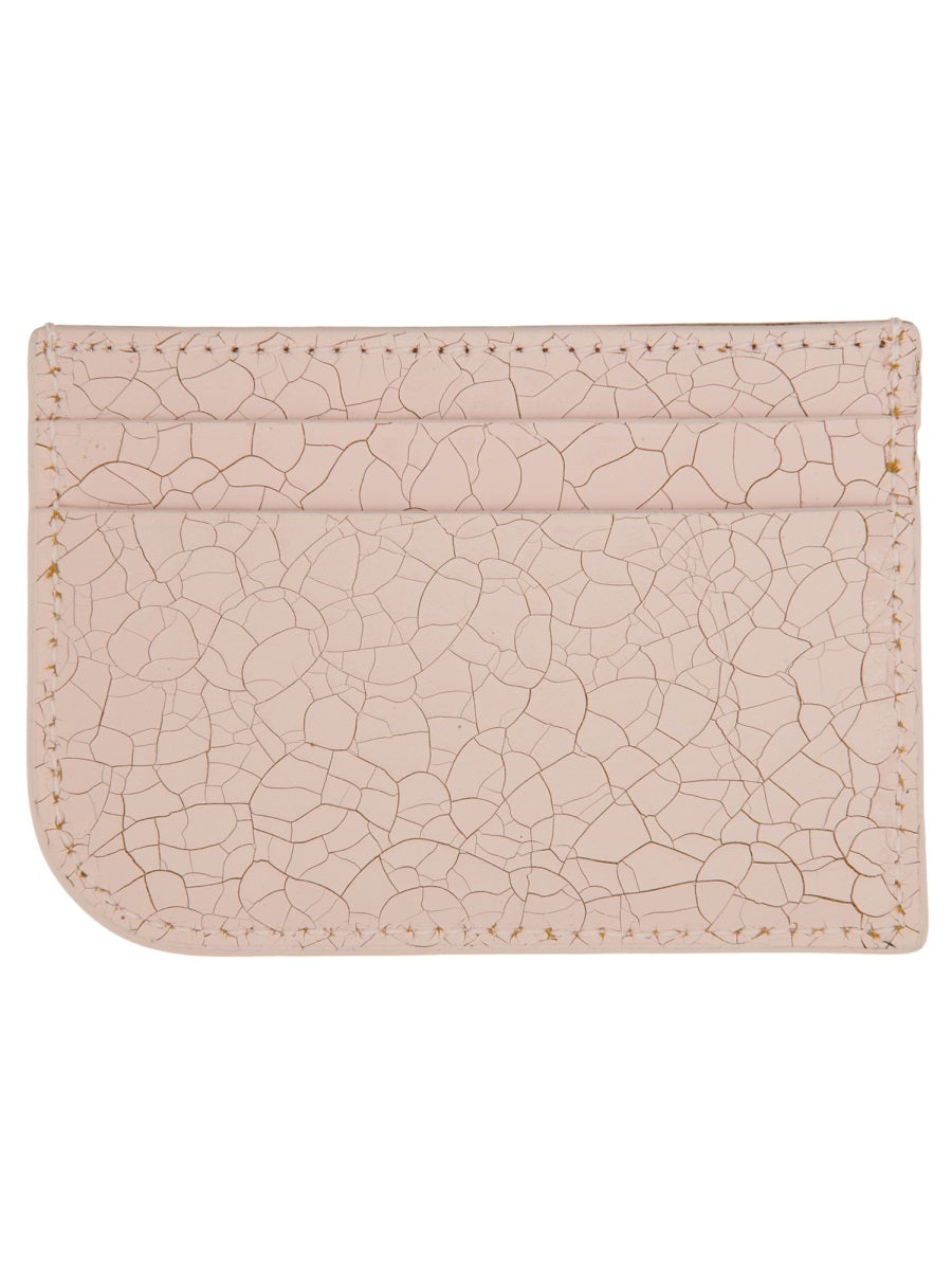 Alexander Mcqueen Calfskin Card Case — Pink Main: Calf Skin Cases