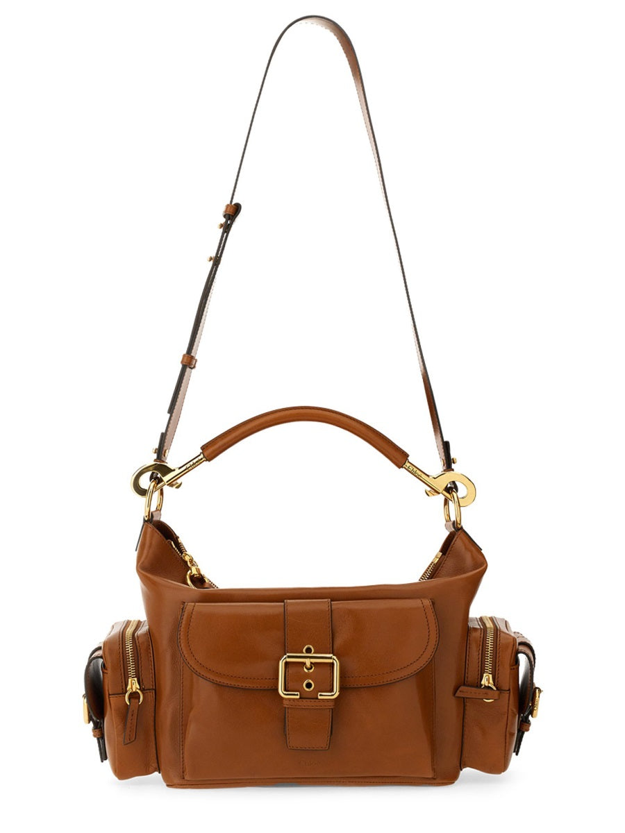 Chloé Domestic Cow Leather Camera Bag — Beige