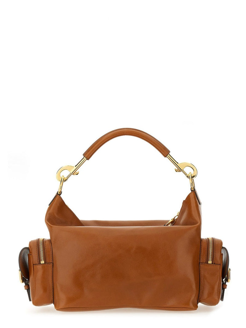 Chloé Domestic Cow Leather Camera Bag — Beige