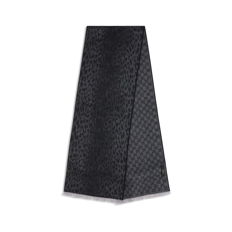 Gray Wool Oves Aries Scarf