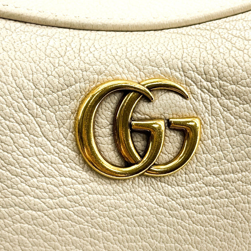 Gucci Aphrodite Leather Beige Bag