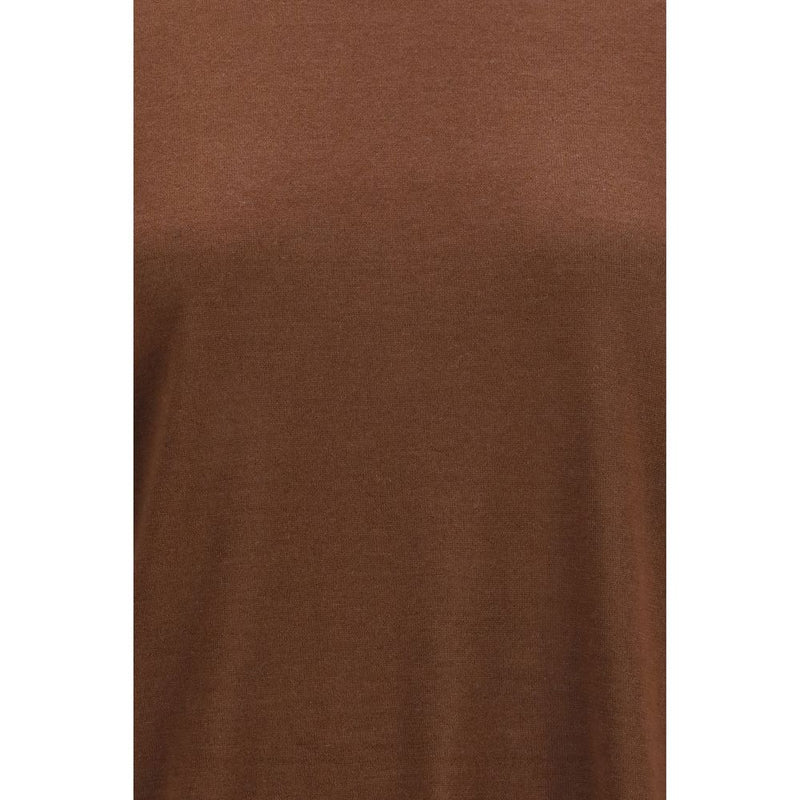 Brown Cashmere Sweatshirt