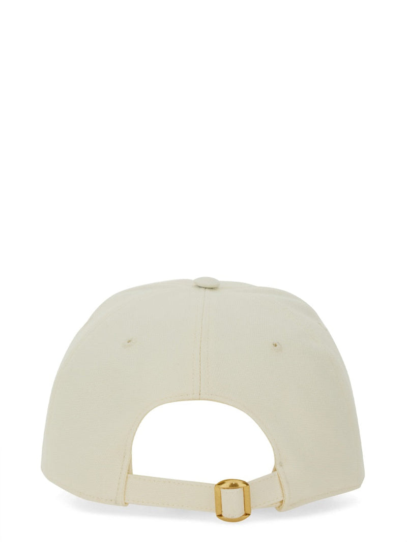 Valentino Garavani 6y2hda41wgj_0an Baseball Cap — White Cotton Caps