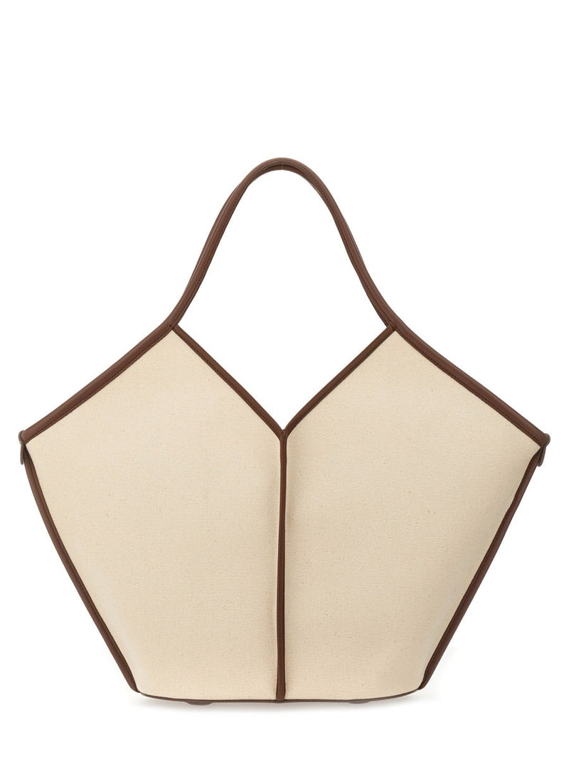 Hereu Calella Shoulder Bag — Beige Organic Cotton