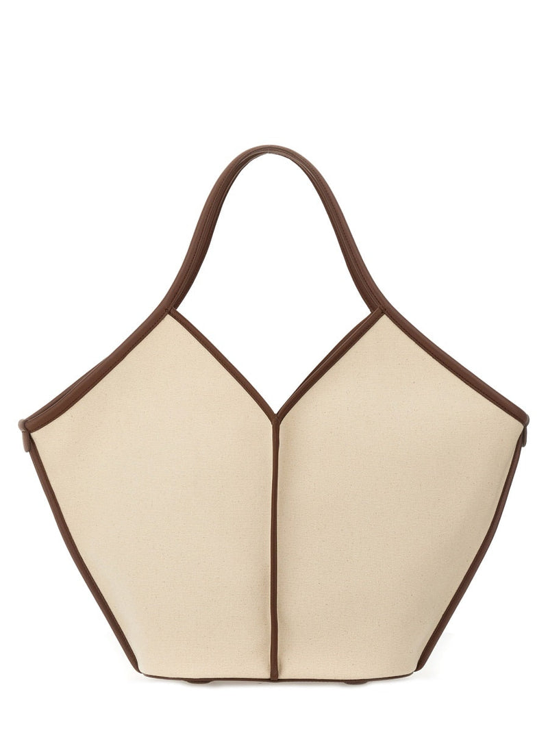 Hereu Calella Shoulder Bag — Beige Organic Cotton