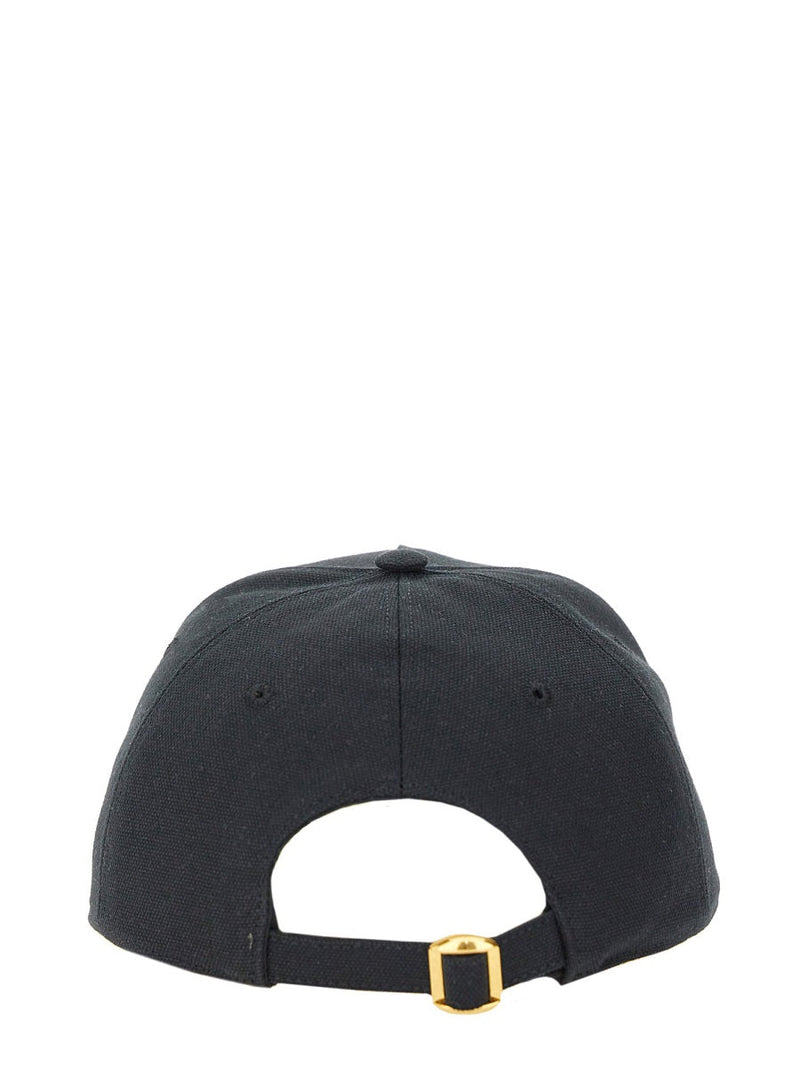 Valentino Garavani 6w2hda41wgj_9lp Baseball Cap — Black Cotton Caps