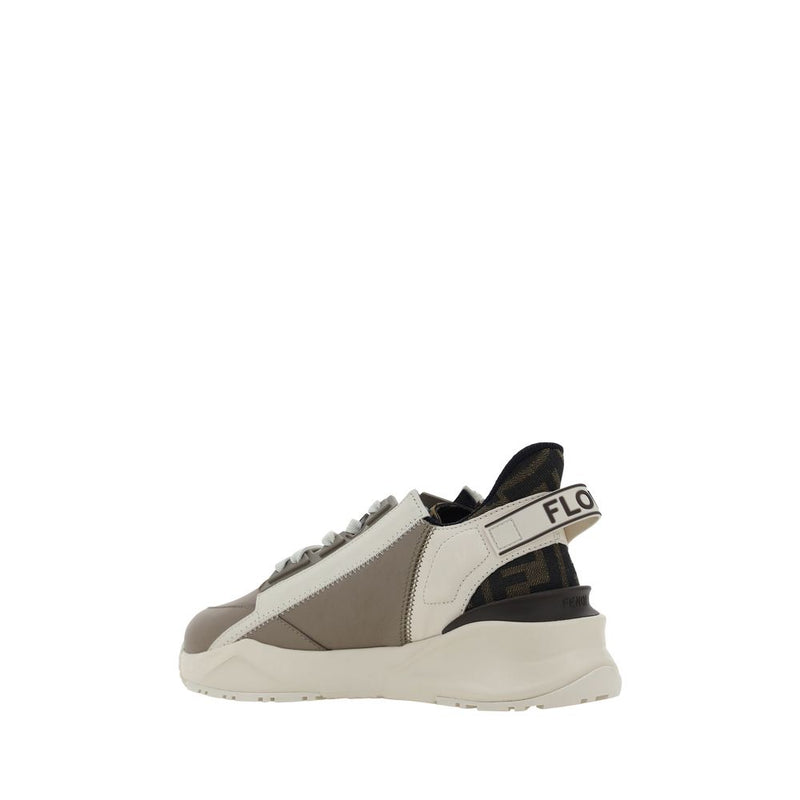 Brown Calf Leather Bos Taurus Athletic Sneakers