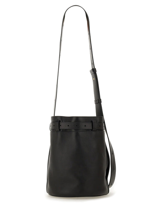 Moschino Bucket Bag — Black Polyamide