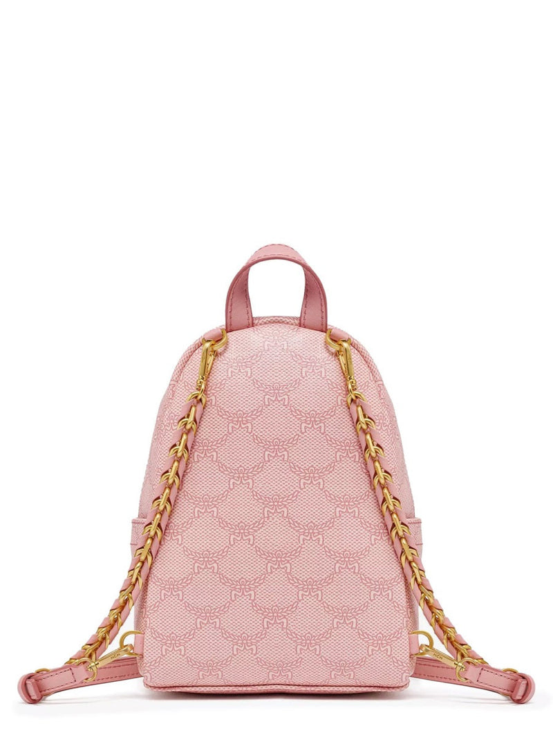 Mcm Stark Lauretos Backpack — Pink Polyurethane