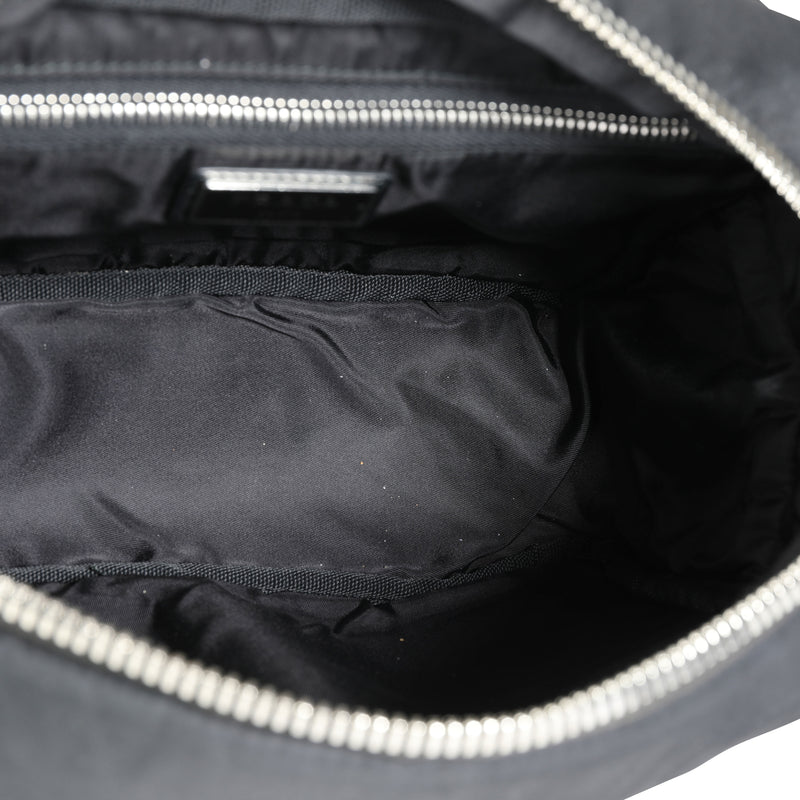 Prada Black Tessuto Pocket Nylon Technical Backpack Fabric Handbag