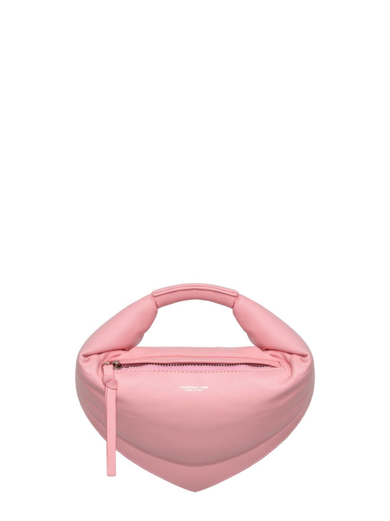 Federico Cina Tortellino Mini Bag — Pink Lambskin