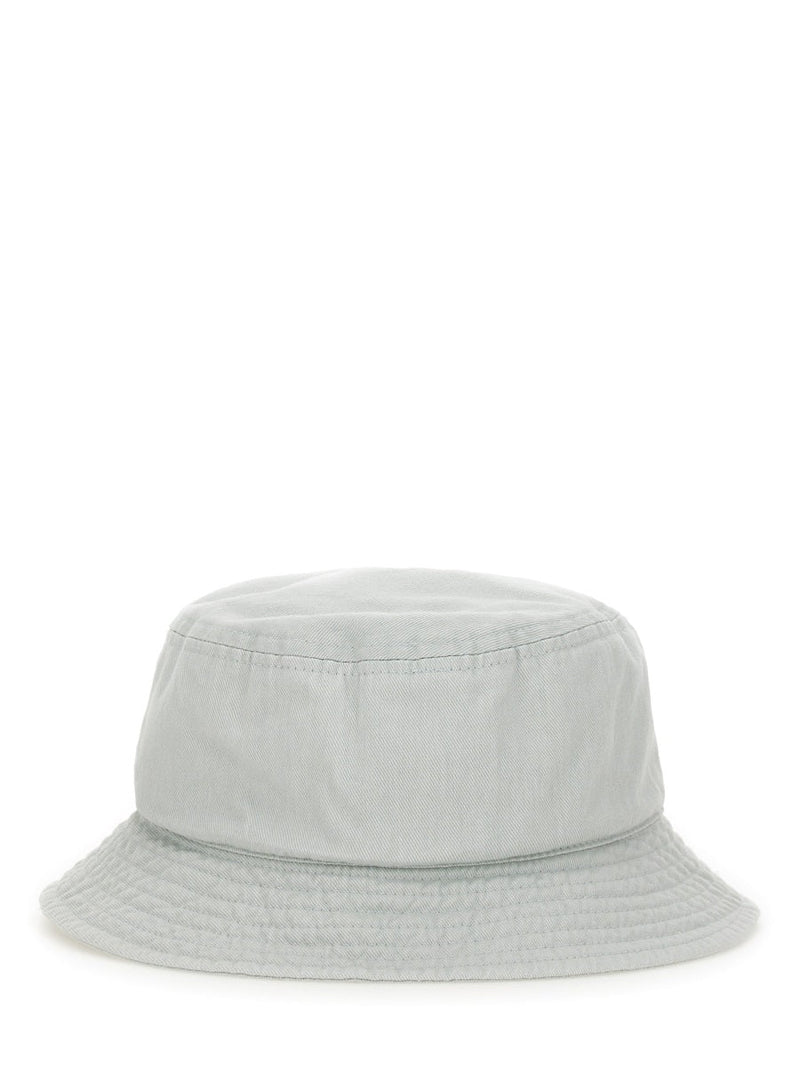 Vivienne Westwood 81020009_w016ep402 Bucket Hat — White Cotton