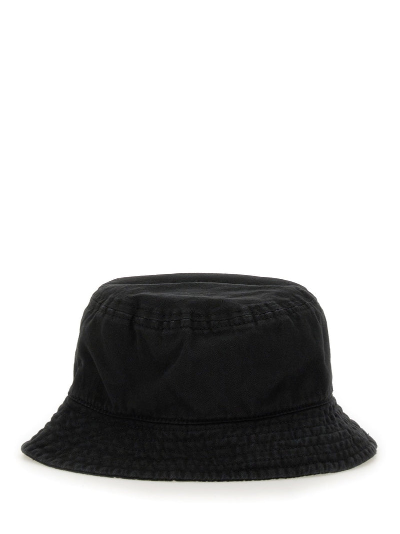 Vivienne Westwood 81020009_w016en401 Bucket Hat — Black Cotton