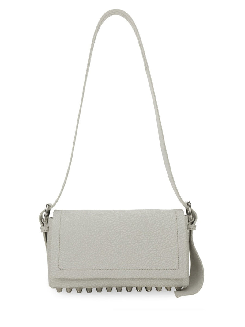 Alexander Wang Cotton Canvas Shoulder Bag — White