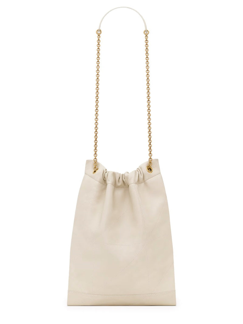 Saint Laurent Shoulder Bag — Ivory Main: Lamb