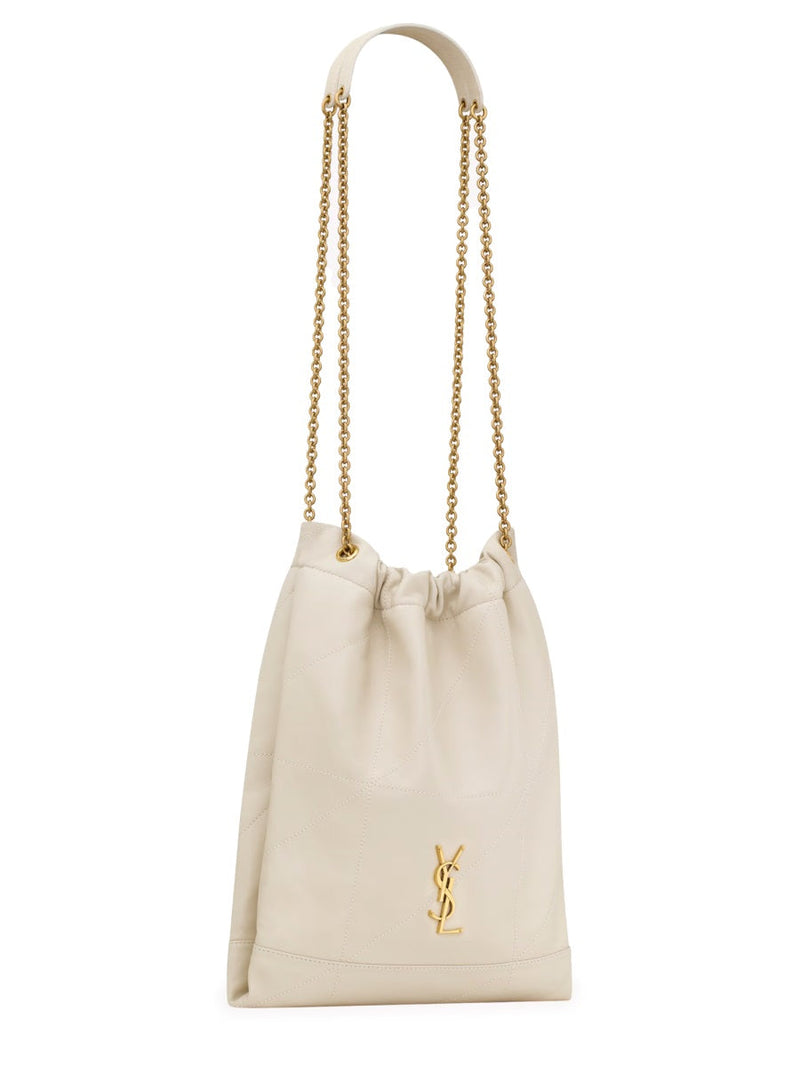Saint Laurent Shoulder Bag — Ivory Main: Lamb