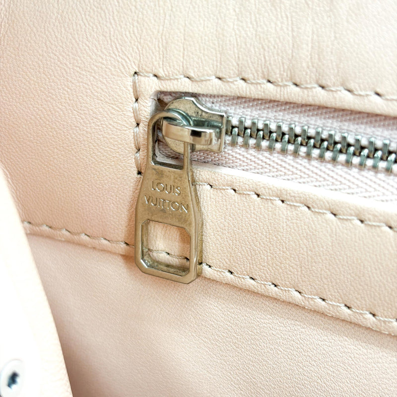 Louis Vuitton Flower Chain Capucines Leather Beige Bag