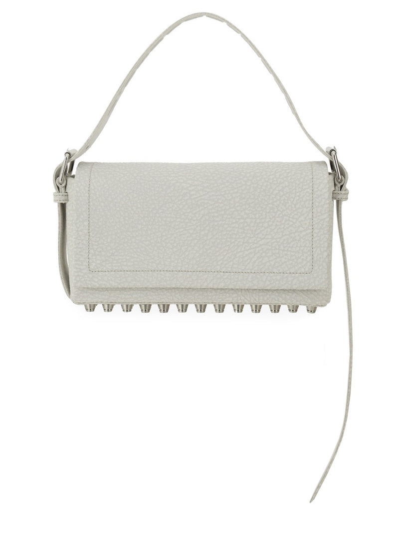 Alexander Wang Cotton Canvas Shoulder Bag — White