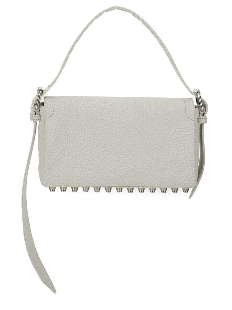 Alexander Wang Cotton Canvas Shoulder Bag — White