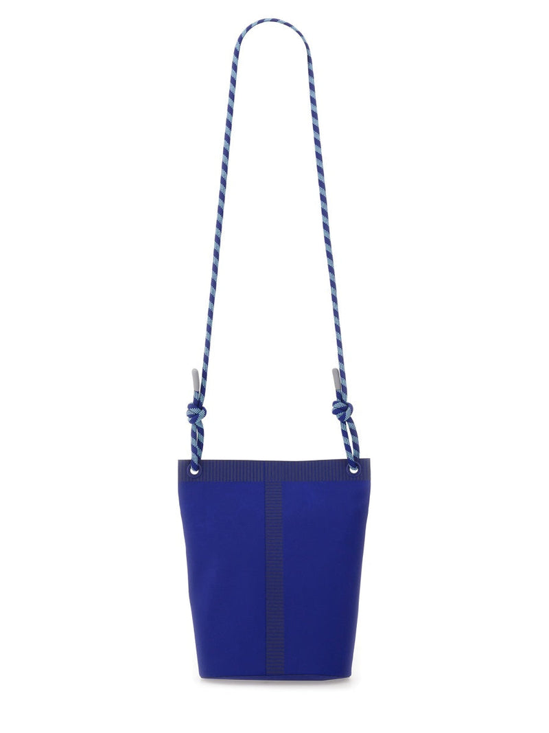 Moncler Amoeba Clutch — Blue Polyamide/nylon